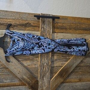 INC blue/teal/white dress. Size Medium